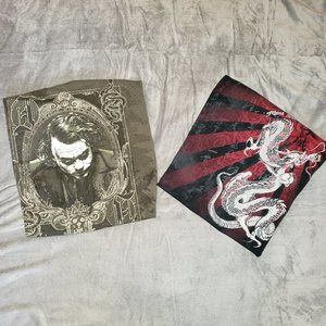 Lot of Men' s TShirts  Dark Knight, Miami Ink